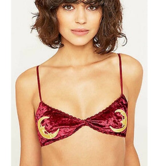 I Heart Other - NWT Urban Outfitters Red Velet Moon Bra Bralette